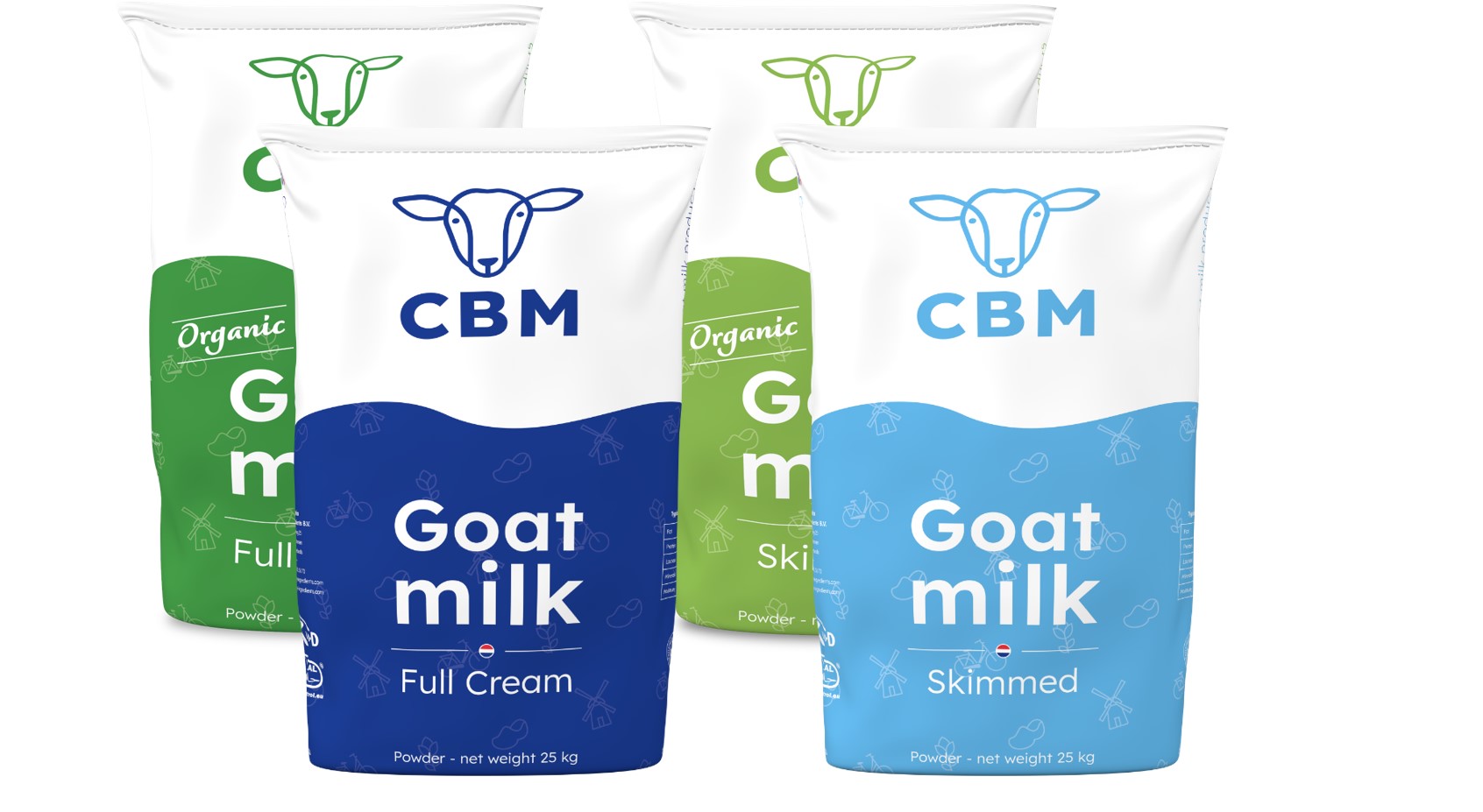 Goat Milk Powder Full cream and Skimmed Ausnutria Dairy Ingredients